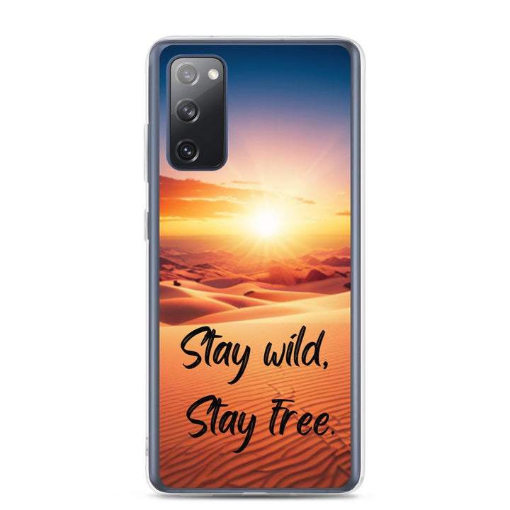 Sunset Spirit Samsung Clear Case - DOKUTRONIX