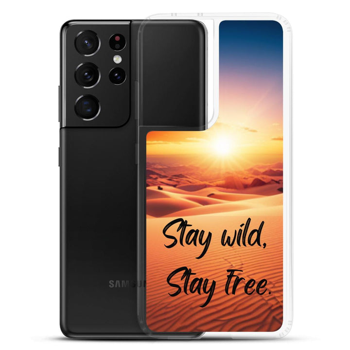 Sunset Spirit Samsung Clear Case - DOKUTRONIX