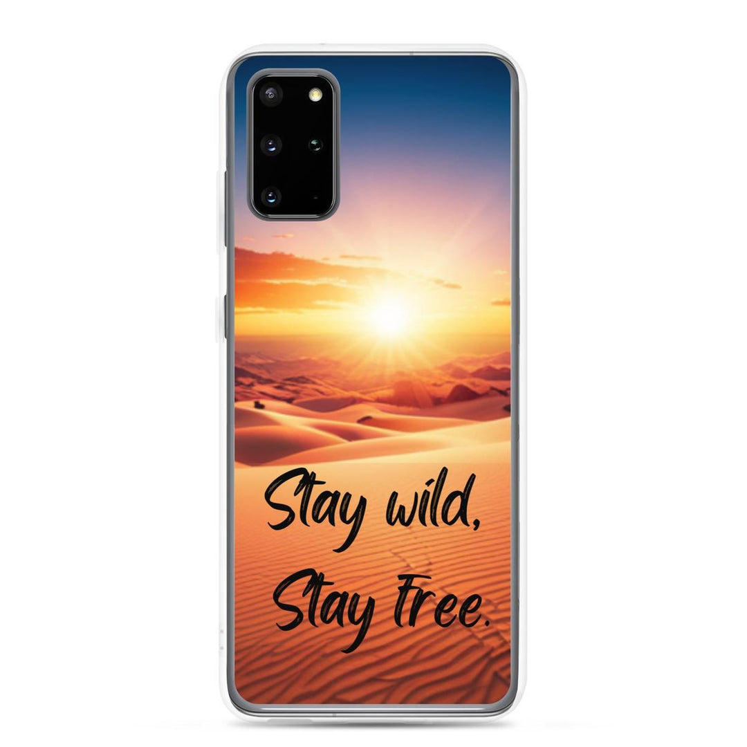 Sunset Spirit Samsung Clear Case - DOKUTRONIX