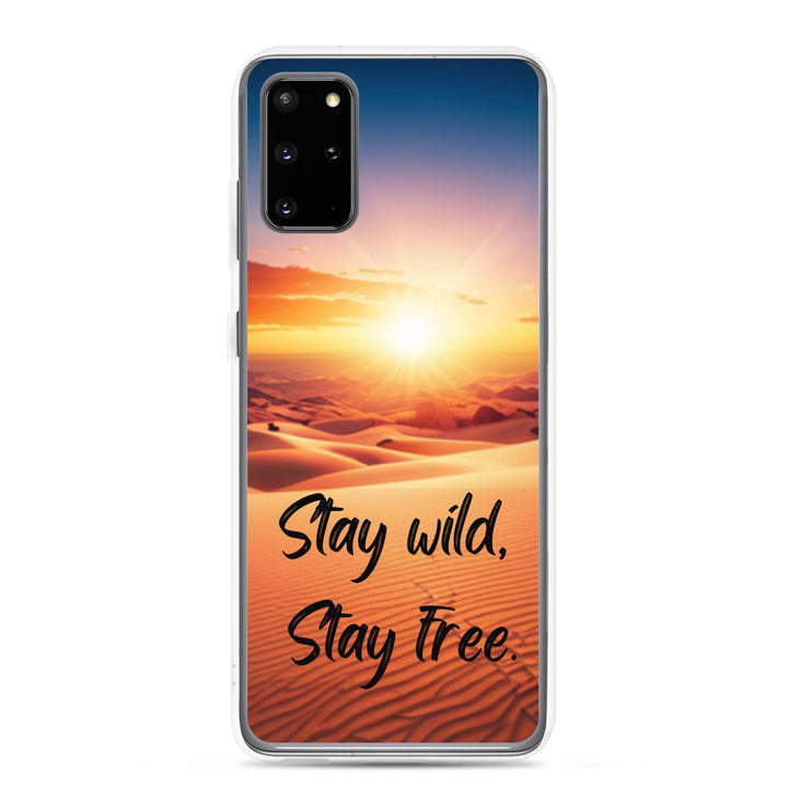 Sunset Spirit Samsung Clear Case - DOKUTRONIX