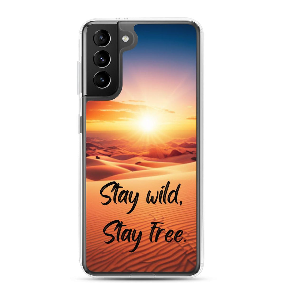 Sunset Spirit Samsung Clear Case - DOKUTRONIX