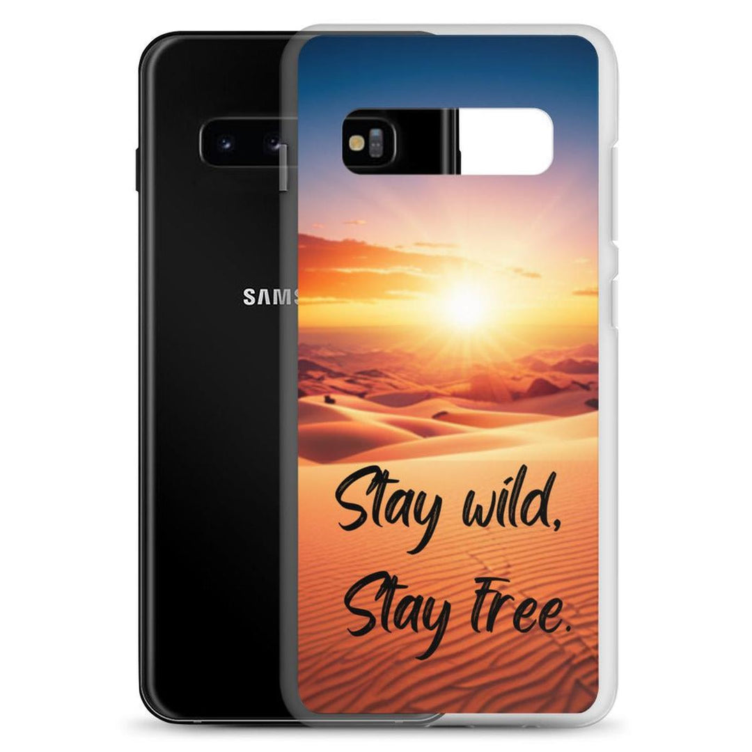 Sunset Spirit Samsung Clear Case - DOKUTRONIX