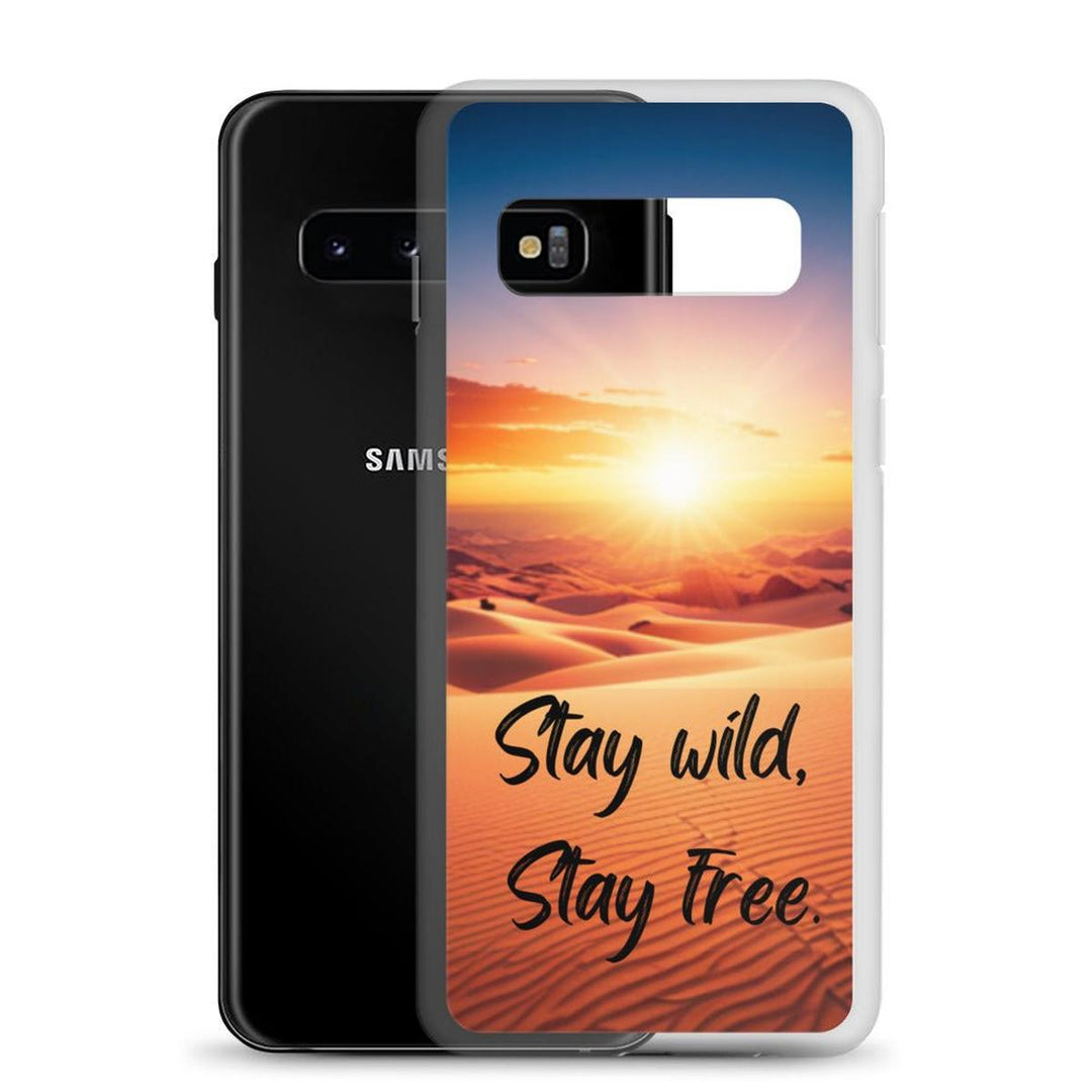 Sunset Spirit Samsung Clear Case - DOKUTRONIX