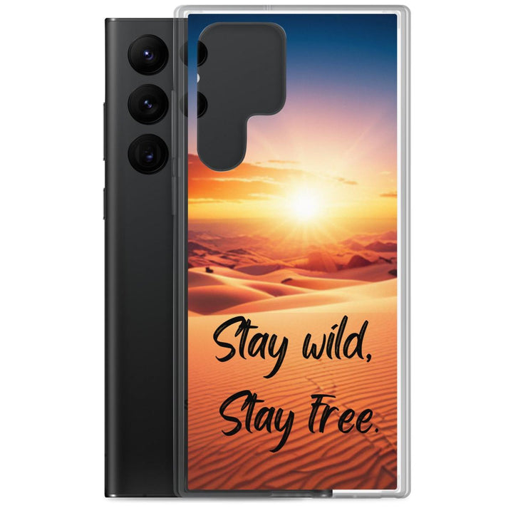 Sunset Spirit Samsung Clear Case - DOKUTRONIX