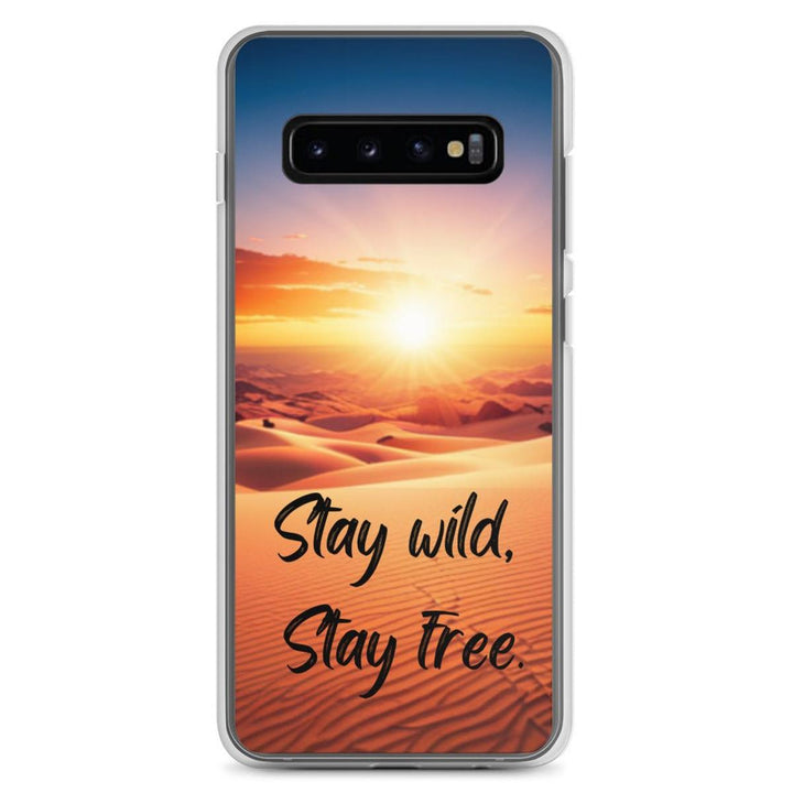 Sunset Spirit Samsung Clear Case - DOKUTRONIX