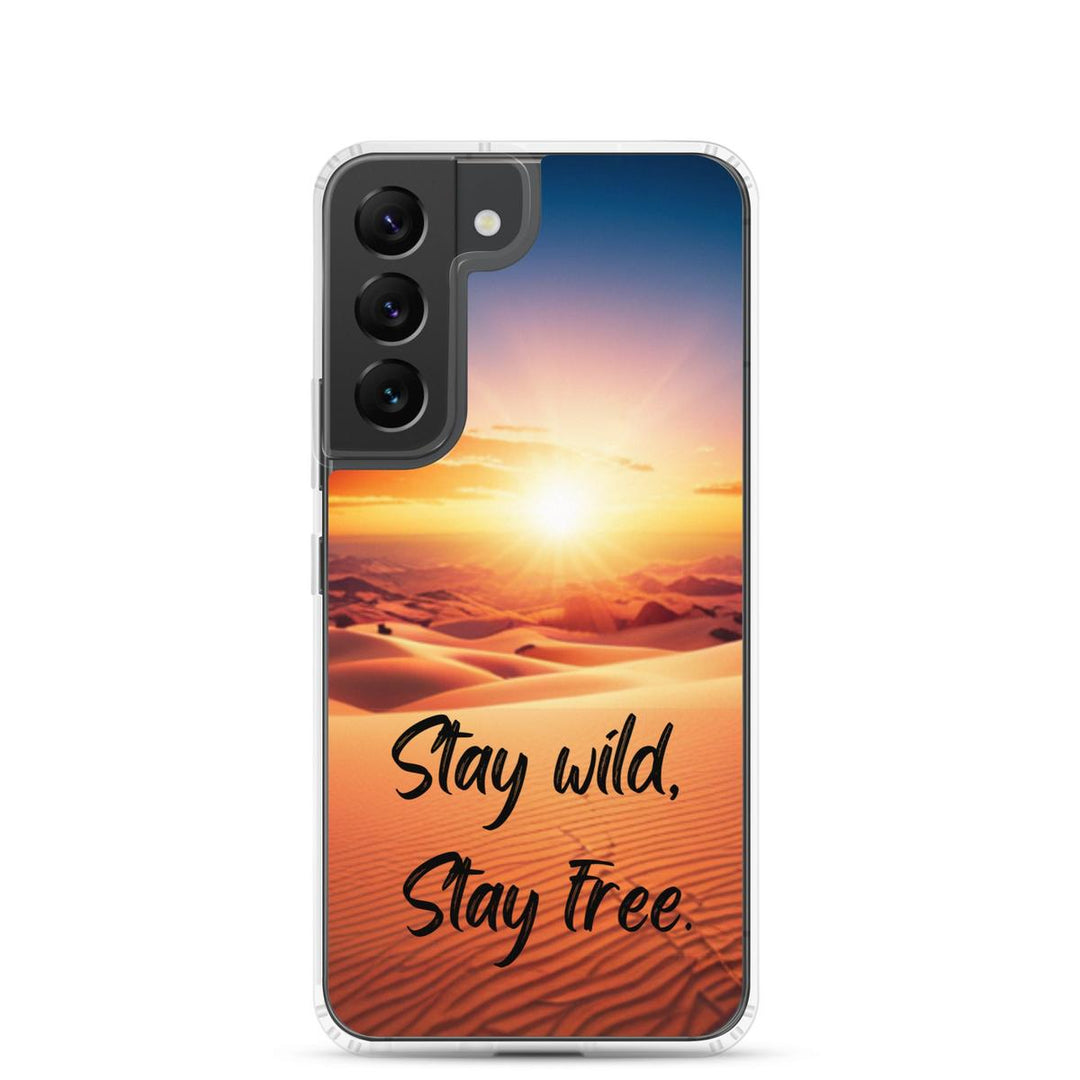 Sunset Spirit Samsung Clear Case - DOKUTRONIX