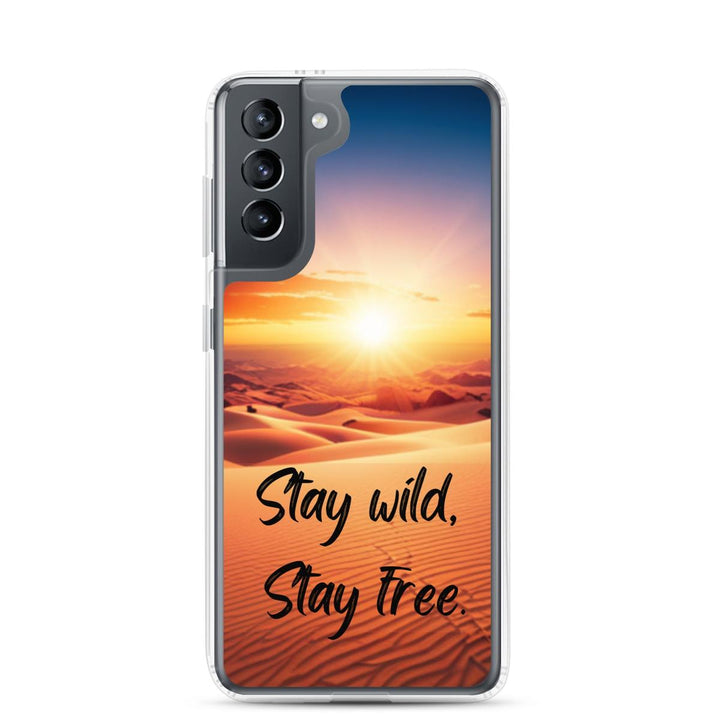Sunset Spirit Samsung Clear Case - DOKUTRONIX