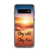 Sunset Spirit Samsung Clear Case