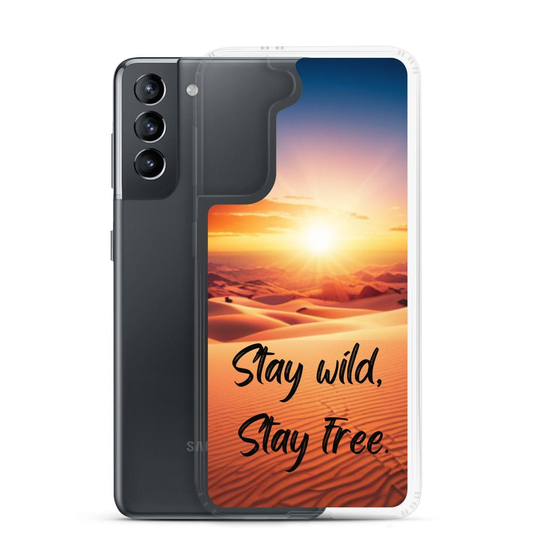 Sunset Spirit Samsung Clear Case - DOKUTRONIX