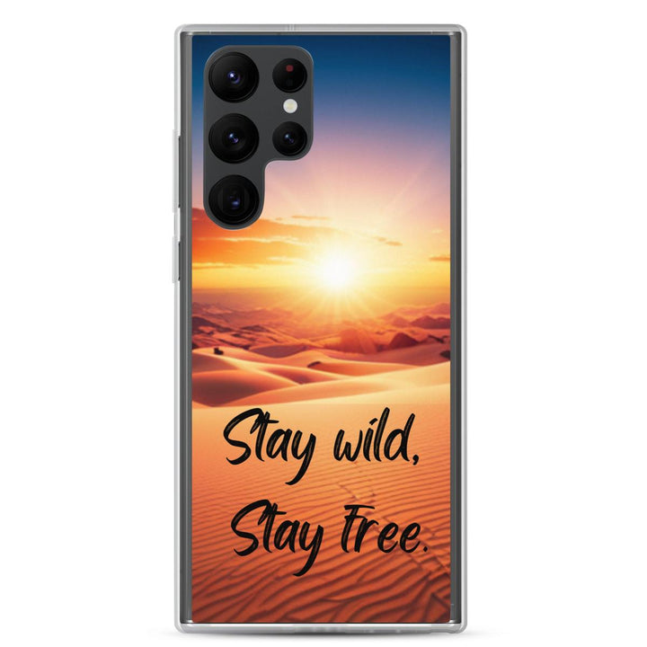 Sunset Spirit Samsung Clear Case - DOKUTRONIX