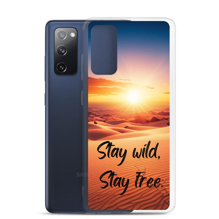Sunset Spirit Samsung Clear Case - DOKUTRONIX