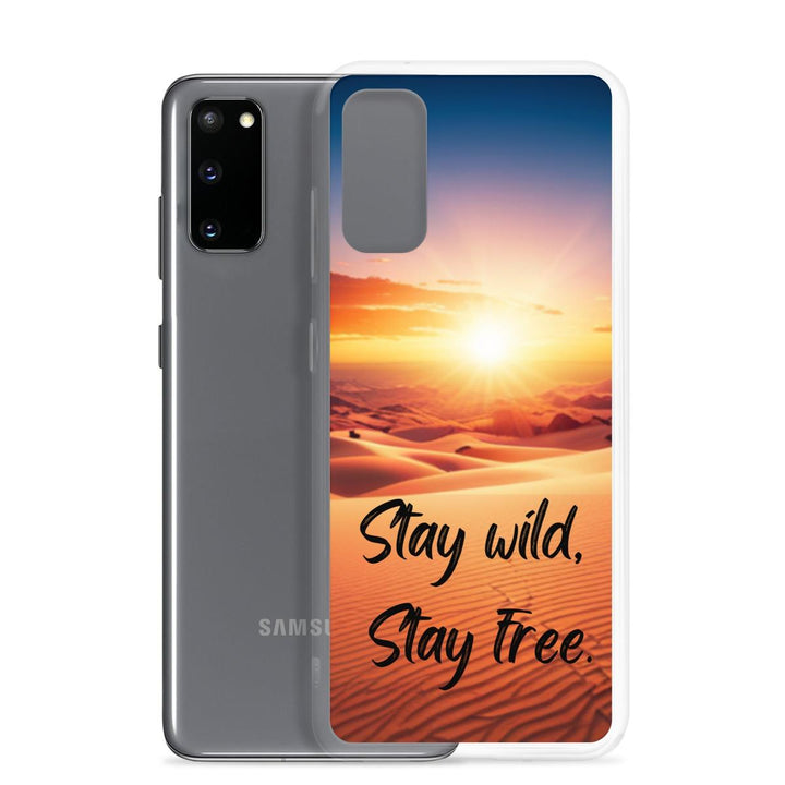 Sunset Spirit Samsung Clear Case - DOKUTRONIX