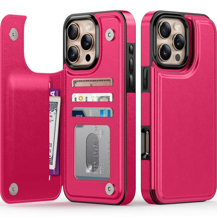 Wildflower Wallet Case for iPhone 16 Pro - DOKUTRONIX