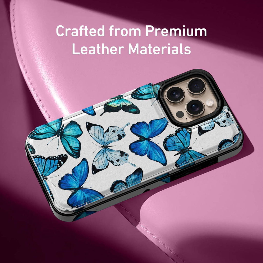 Wildflower Wallet Case for iPhone 16 Pro - DOKUTRONIX