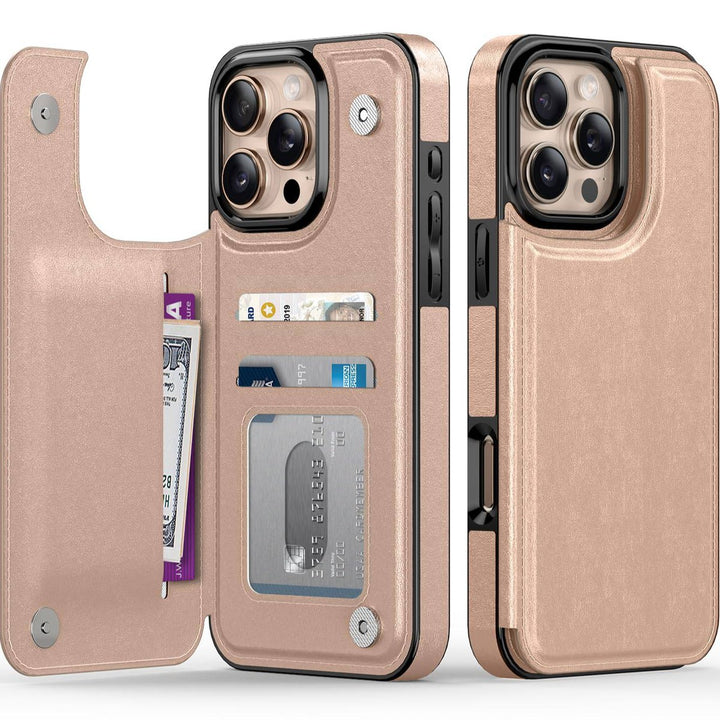 Wildflower Wallet Case for iPhone 16 Pro - DOKUTRONIX
