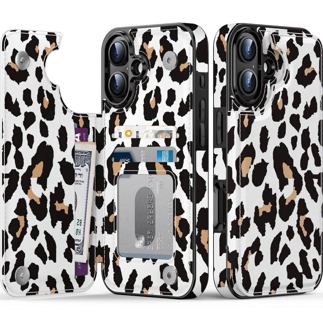 Wildflower Wallet Case for iPhone 16 Pro - DOKUTRONIX