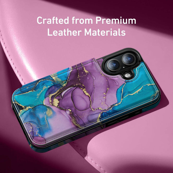 Wildflower Wallet Case for iPhone 16 Pro - DOKUTRONIX