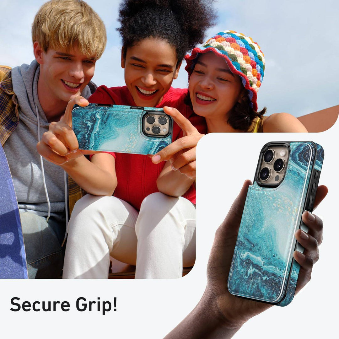 Wildflower Wallet Case for iPhone 16 Pro - DOKUTRONIX