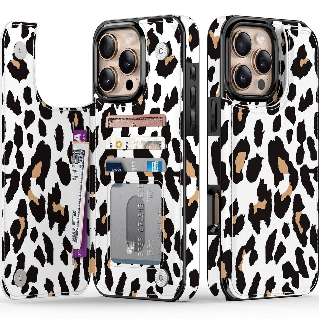 Wildflower Wallet Case for iPhone 16 Pro - DOKUTRONIX