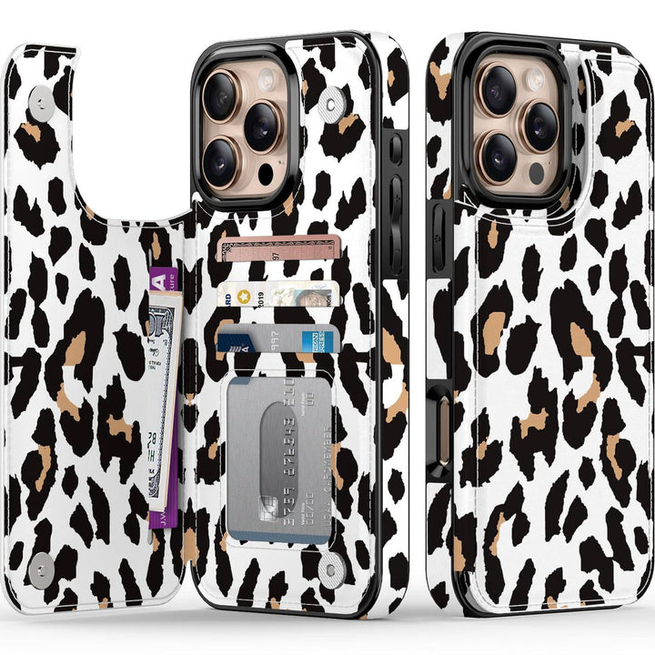 Wildflower Wallet Case for iPhone 16 Pro - DOKUTRONIX