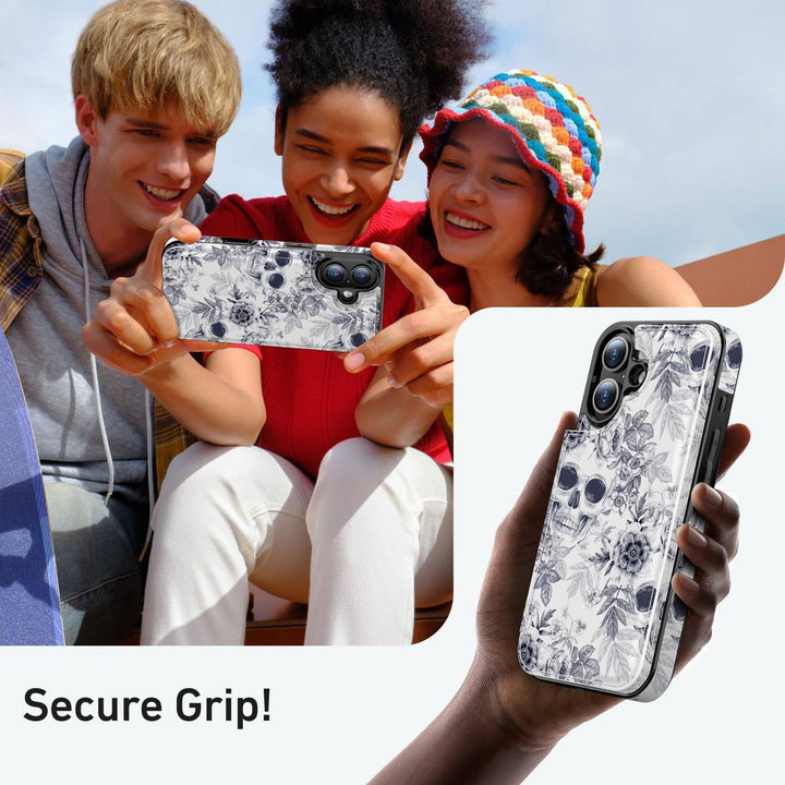 Wildflower Wallet Case for iPhone 16 Pro - DOKUTRONIX