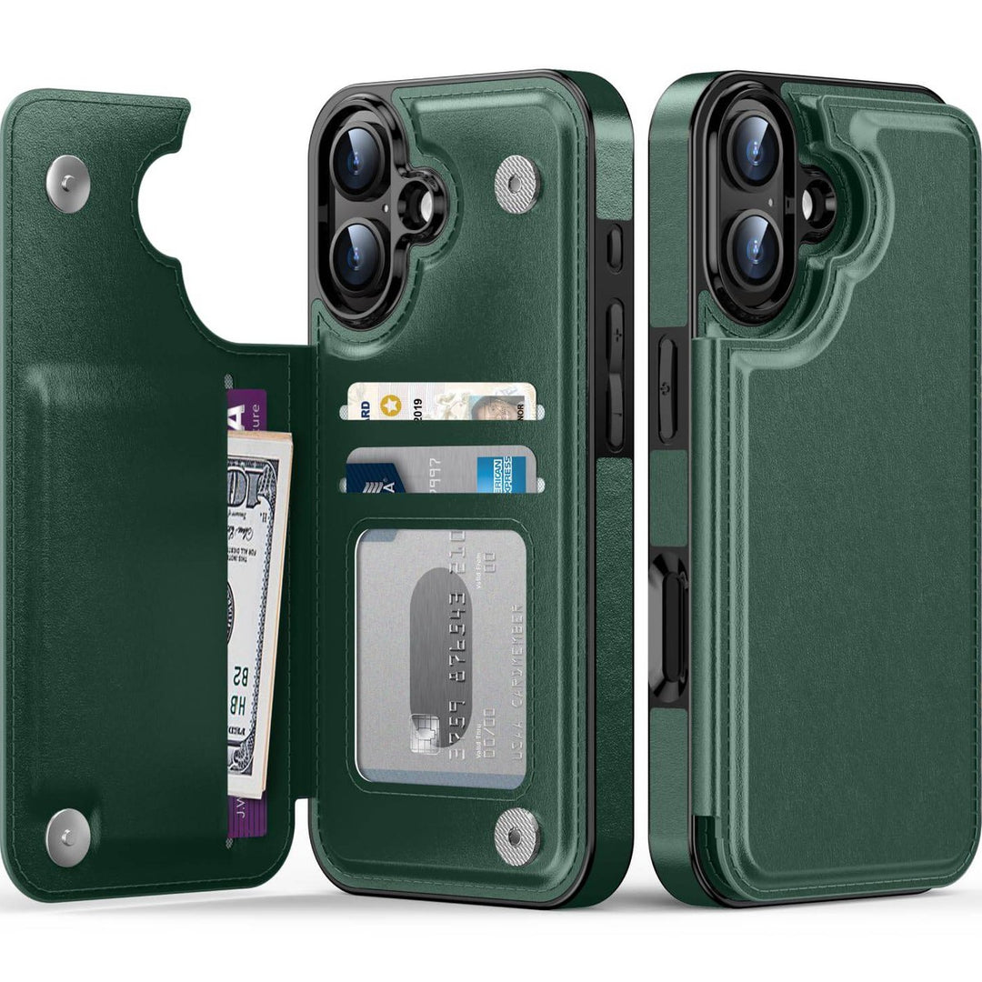 Wildflower Wallet Case for iPhone 16 Pro - DOKUTRONIX