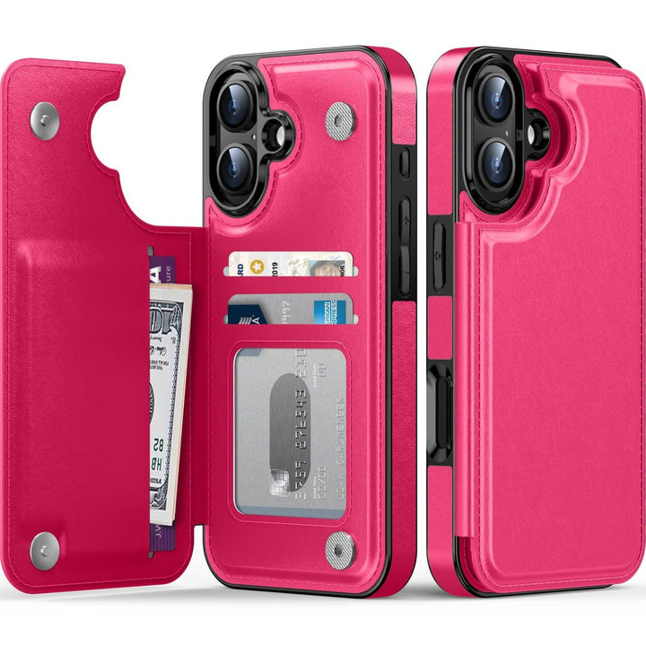 Wildflower Wallet Case for iPhone 16 Pro - DOKUTRONIX