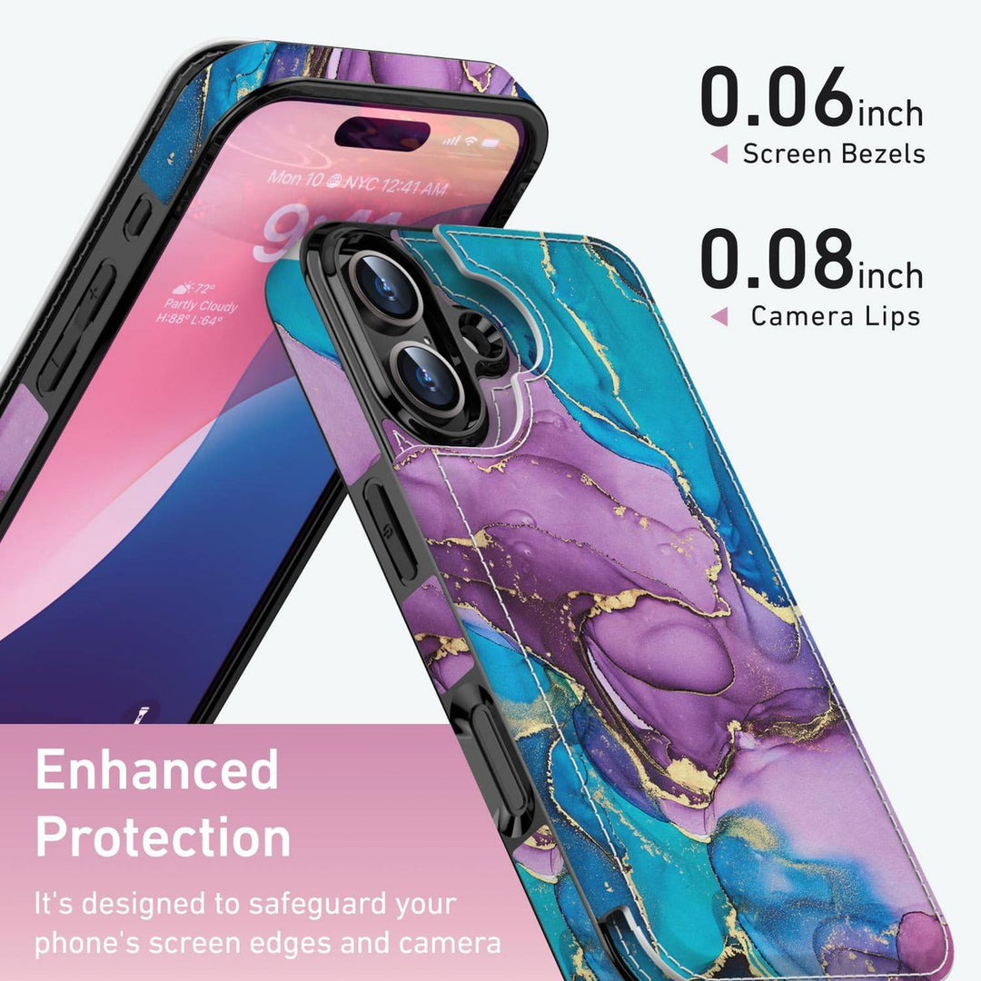 Wildflower Wallet Case for iPhone 16 Pro - DOKUTRONIX