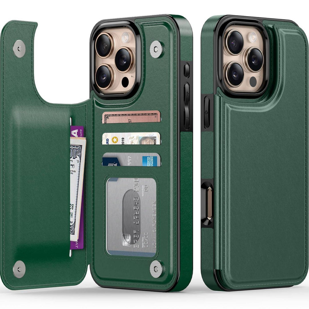 Wildflower Wallet Case for iPhone 16 Pro - DOKUTRONIX