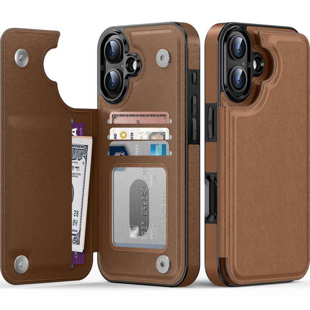 Wildflower Wallet Case for iPhone 16 Pro - DOKUTRONIX