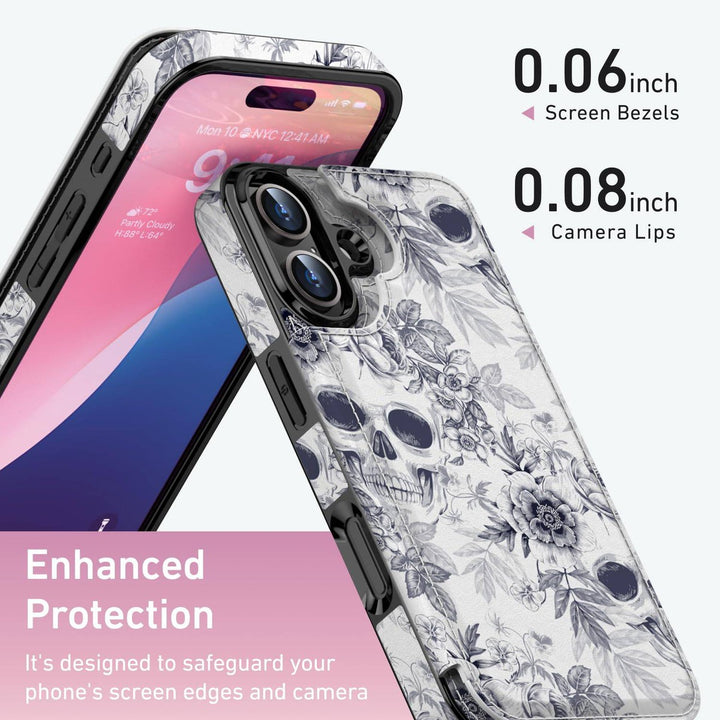 Wildflower Wallet Case for iPhone 16 Pro - DOKUTRONIX