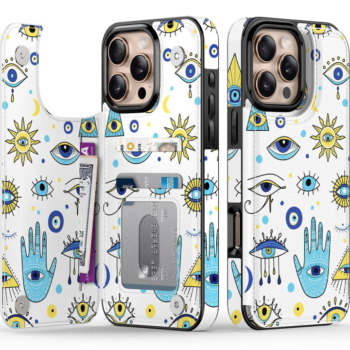 Wildflower Wallet Case for iPhone 16 Pro - DOKUTRONIX