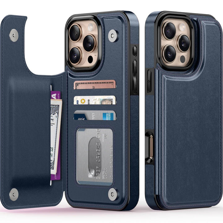 Wildflower Wallet Case for iPhone 16 Pro - DOKUTRONIX