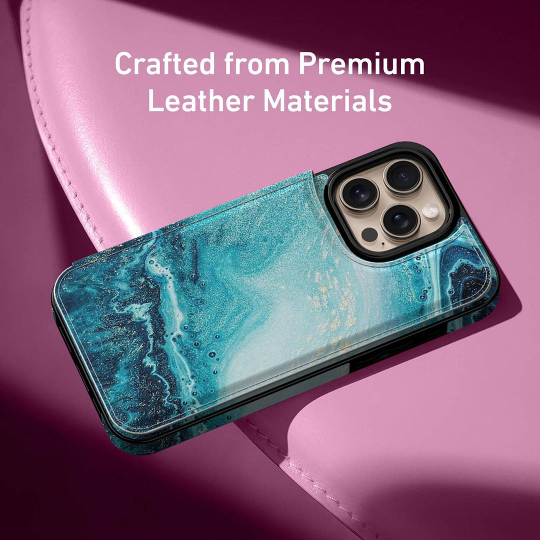 Wildflower Wallet Case for iPhone 16 Pro - DOKUTRONIX