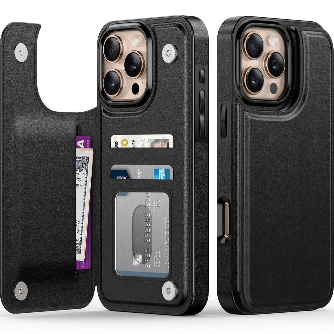 Wildflower Wallet Case for iPhone 16 Pro - DOKUTRONIX
