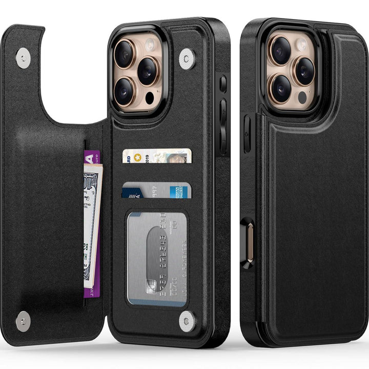 Wildflower Wallet Case for iPhone 16 Pro - DOKUTRONIX