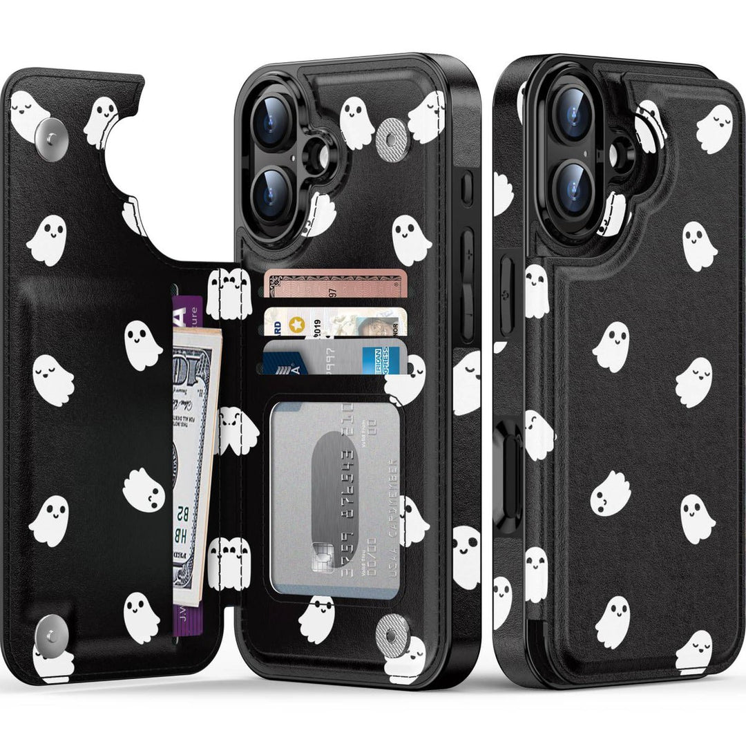 Wildflower Wallet Case for iPhone 16 Pro - DOKUTRONIX