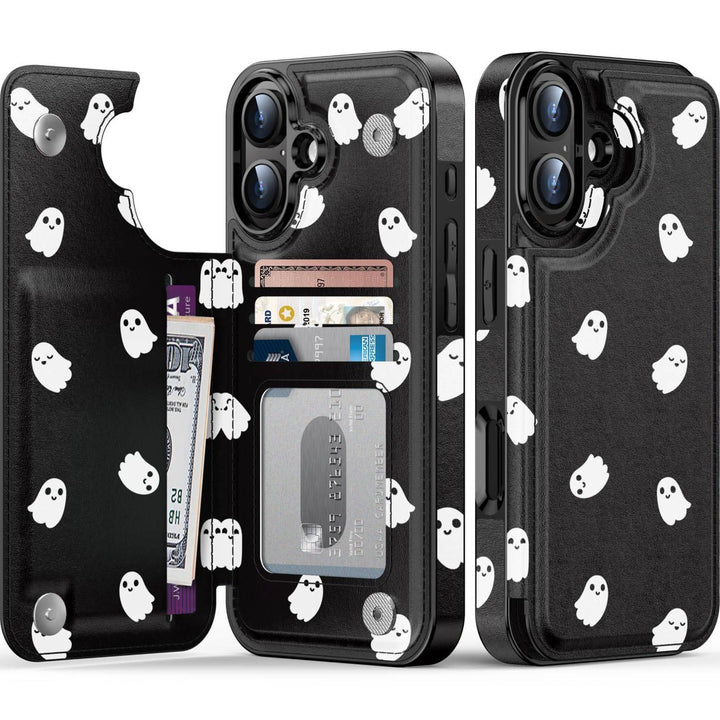Wildflower Wallet Case for iPhone 16 Pro - DOKUTRONIX