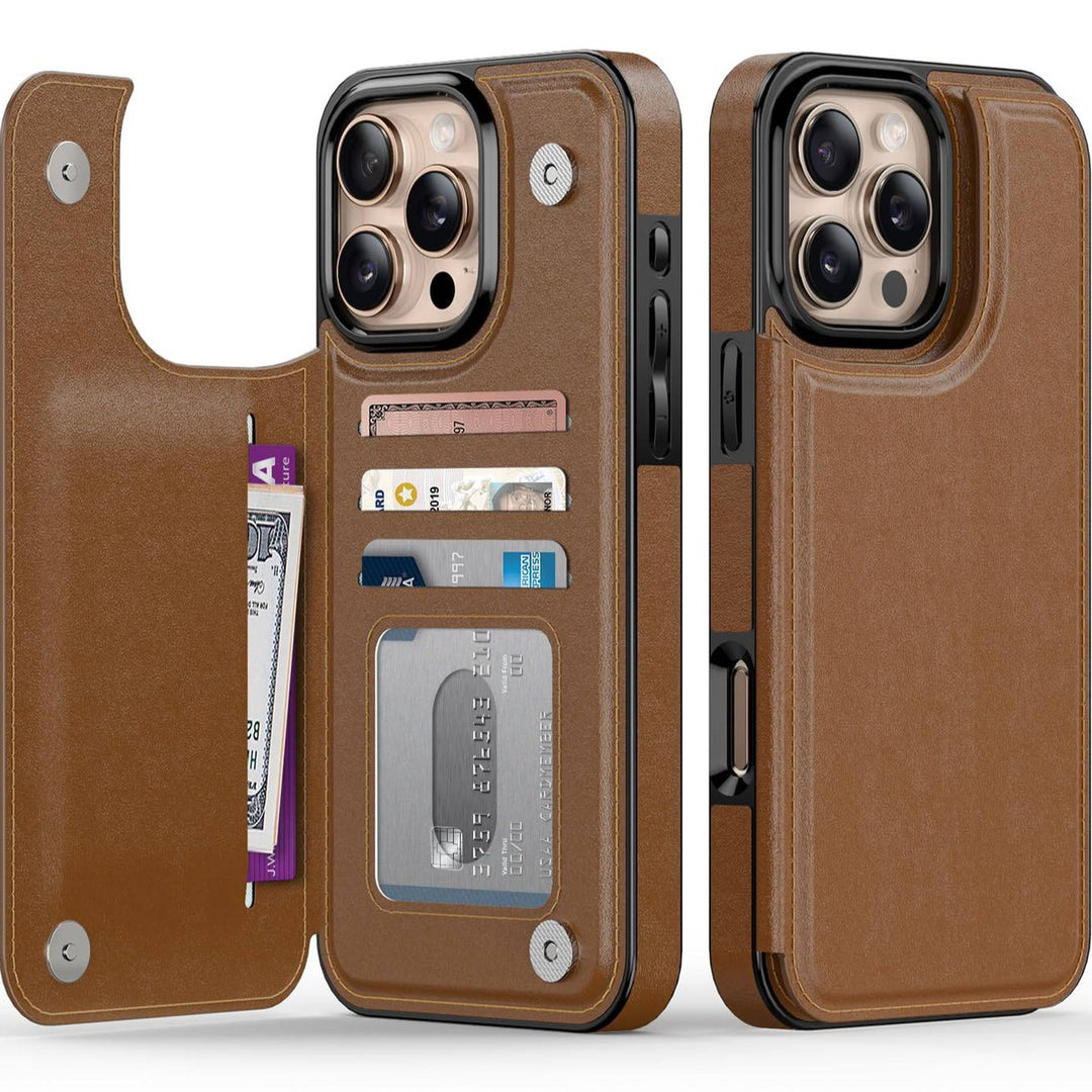Wildflower Wallet Case for iPhone 16 Pro - DOKUTRONIX