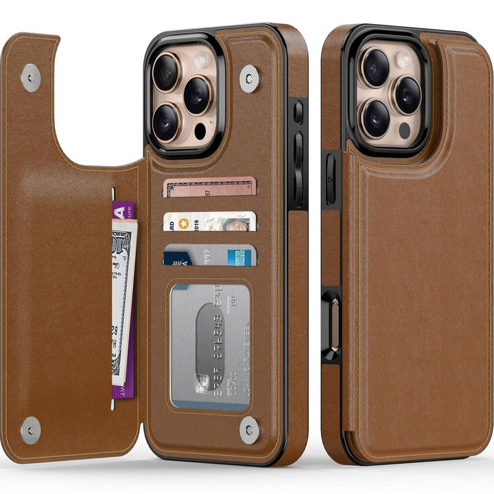 Wildflower Wallet Case for iPhone 16 Pro - DOKUTRONIX