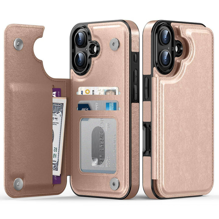 Wildflower Wallet Case for iPhone 16 Pro - DOKUTRONIX
