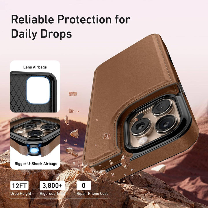 Wildflower Wallet Case for iPhone 16 Pro - DOKUTRONIX