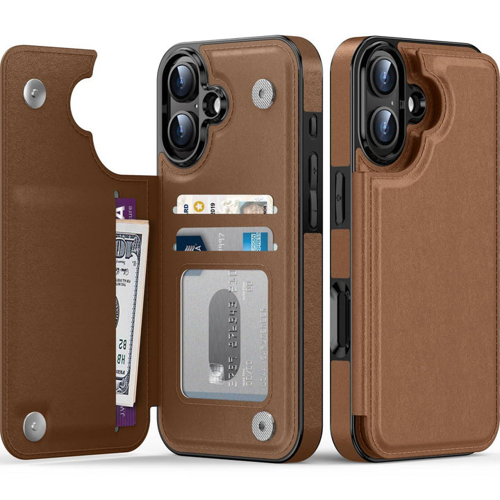 Wildflower Wallet Case for iPhone 16 Pro - DOKUTRONIX