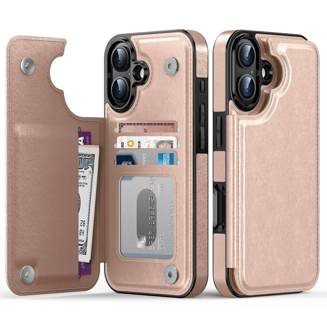 Wildflower Wallet Case for iPhone 16 Pro - DOKUTRONIX