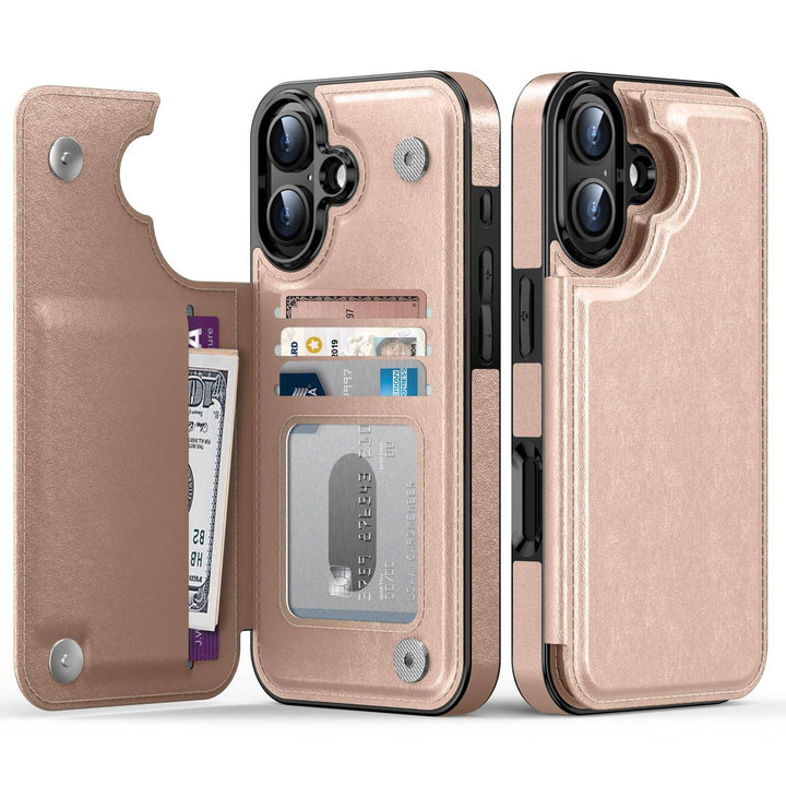 Wildflower Wallet Case for iPhone 16 Pro - DOKUTRONIX