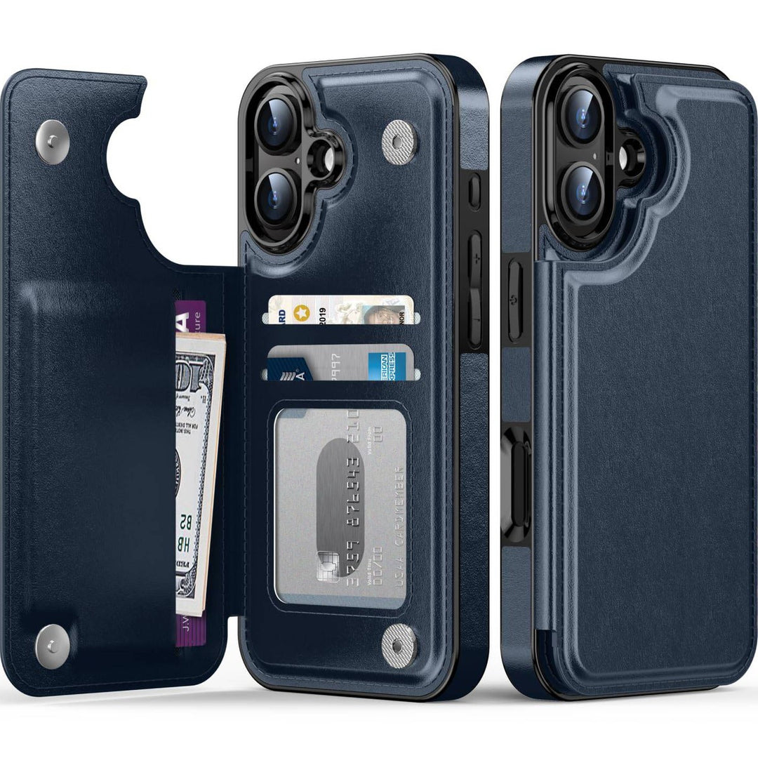 Wildflower Wallet Case for iPhone 16 Pro - DOKUTRONIX