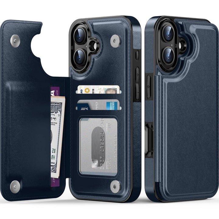 Wildflower Wallet Case for iPhone 16 Pro - DOKUTRONIX