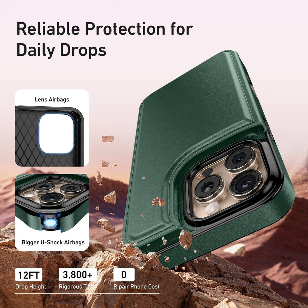 Wildflower Wallet Case for iPhone 16 Pro - DOKUTRONIX