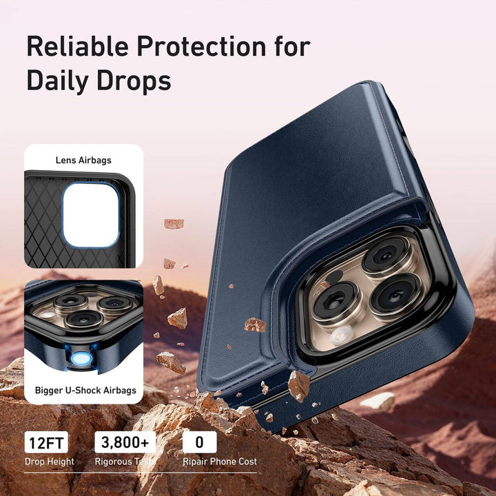 Wildflower Wallet Case for iPhone 16 Pro - DOKUTRONIX