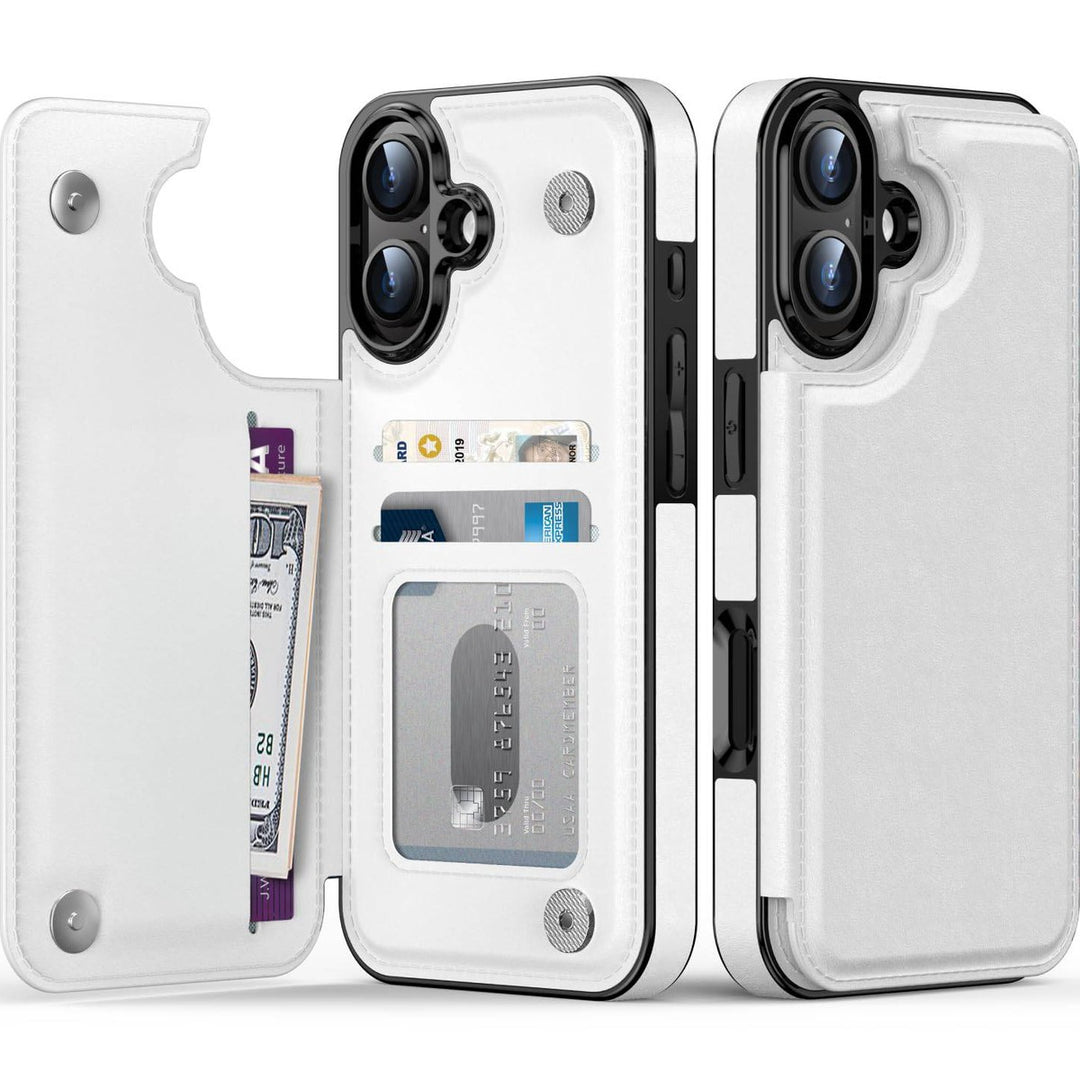 Wildflower Wallet Case for iPhone 16 Pro - DOKUTRONIX